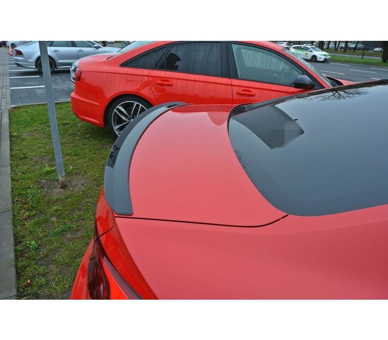 Tailgate spoiler lip for Audi A5 B9 F5 S line Coupe