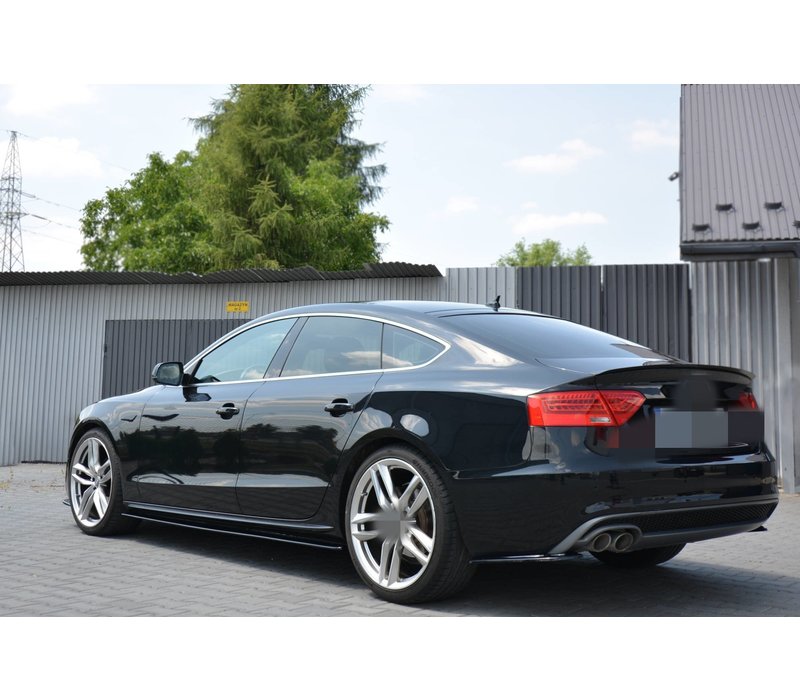 Tailgate spoiler lip for Audi A5 B8 8T / S5 / S line Sportback