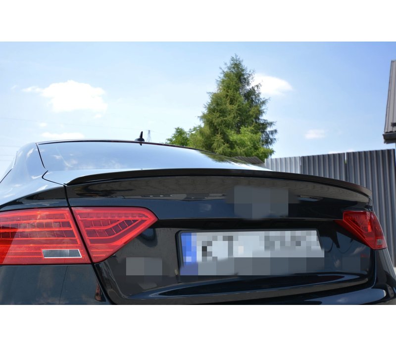 Tailgate spoiler lip for Audi A5 B8 8T / S5 / S line Sportback