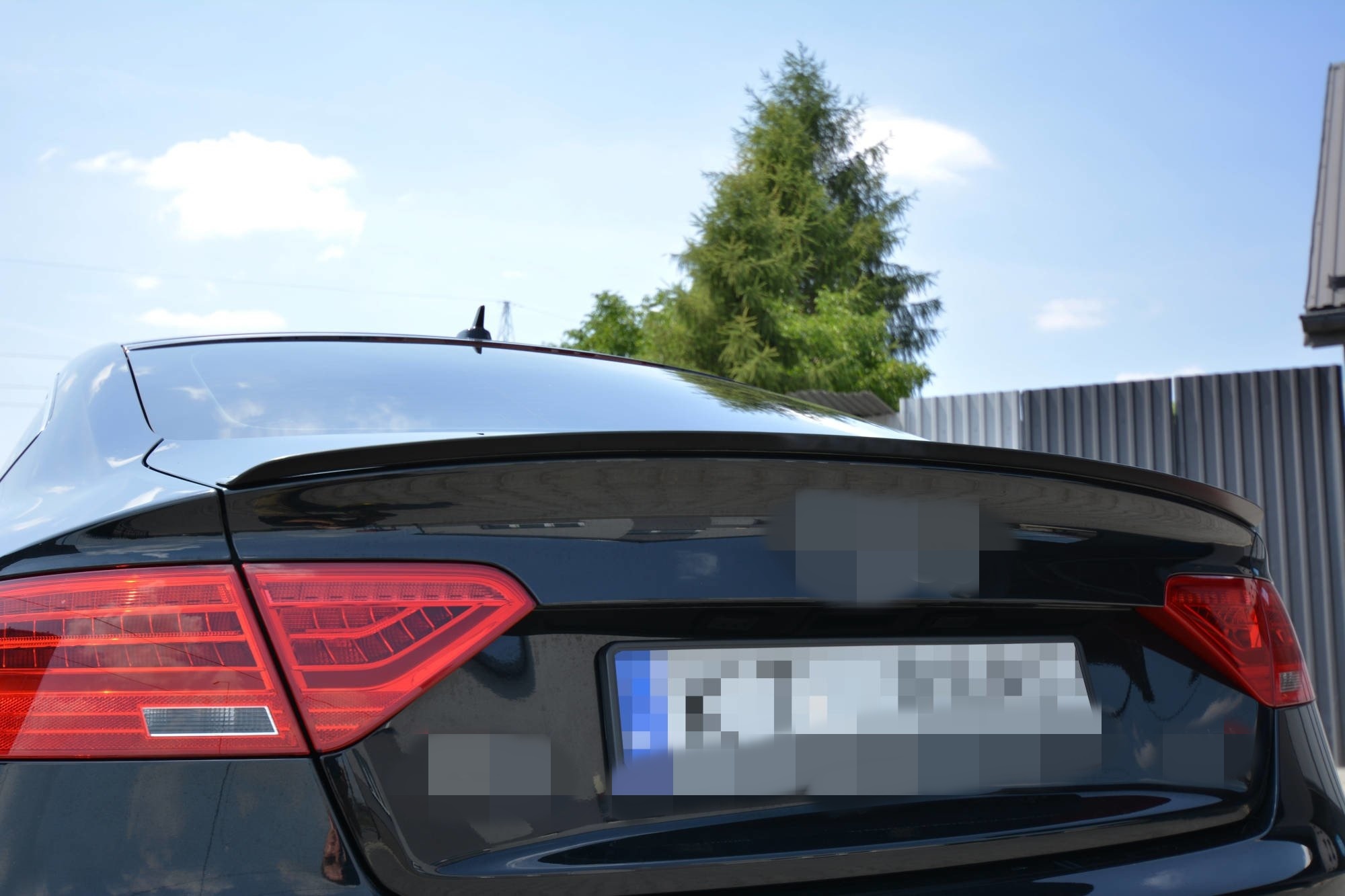Heckspoiler lippe für Audi A5 B8 8T / S5 / S line Sportback - WWW