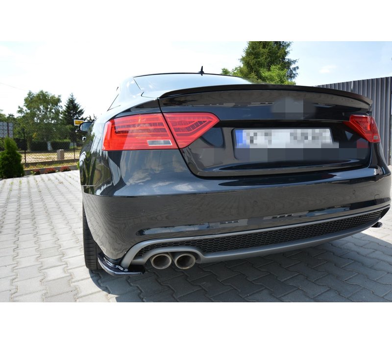 Tailgate spoiler lip for Audi A5 B8 8T / S5 / S line Sportback