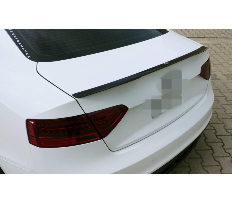 Tailgate spoiler lip for Audi A5 B8 8T / S5 / S line Coupe / Cabrio