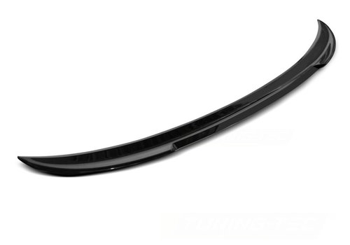 OEM LINE® Glänzend schwarz M4 Look Heckspoiler lippe für BMW 3 Serie E90