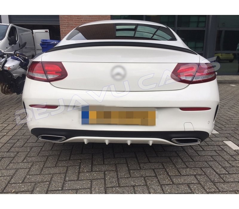 C63S AMG Look Tailgate spoiler for Mercedes Benz C Class C205 Coupe