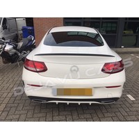 C63S AMG Look Tailgate spoiler for Mercedes Benz C Class C205 Coupe