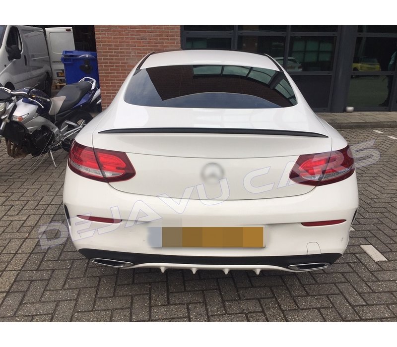 C63S AMG Look Tailgate spoiler for Mercedes Benz C Class C205 Coupe