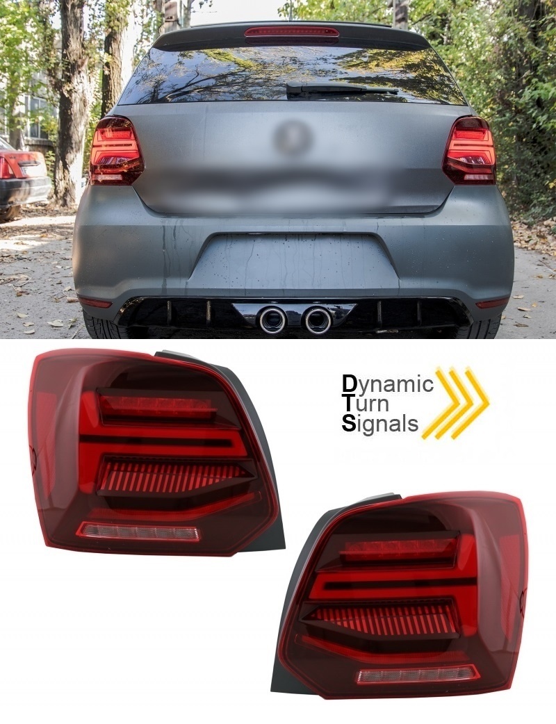 Dynamic Full LED Tail Lights for Volkswagen Polo 6R / 6C 