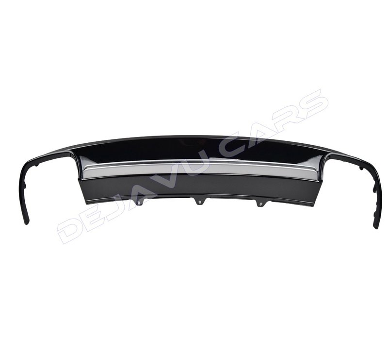 S4 Look Diffuser Black Edition for Audi A4 B8.5