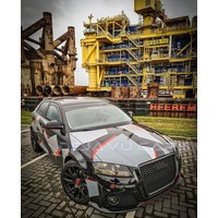 RS3 Look Front Grill Hoogglans zwart Black Edition voor Audi A3 8P Facelift