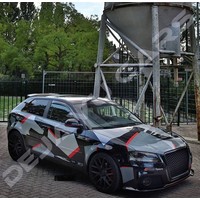 RS3  Look Front Grill High-gloss Black Edition for Audi A3 8P Facelift