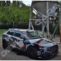 RS3 Look Front Grill Hoogglans zwart Black Edition voor Audi A3 8P