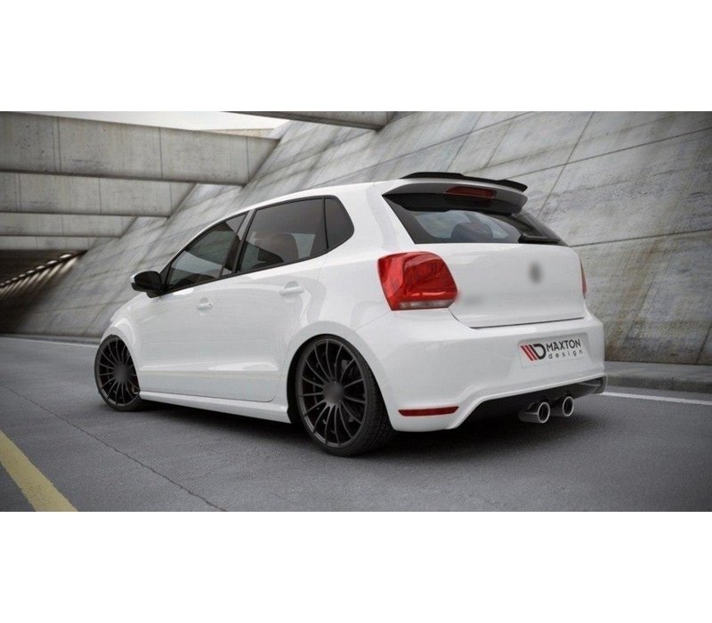 dreigen grootmoeder Eekhoorn Roof Spoiler Extension for Volkswagen Polo 6R GTI / R line -  WWW.DEJAVUCARS.EU