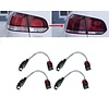 OEM Line ® Adapter cable set for Volkswagen Golf 6 LED Tail lights