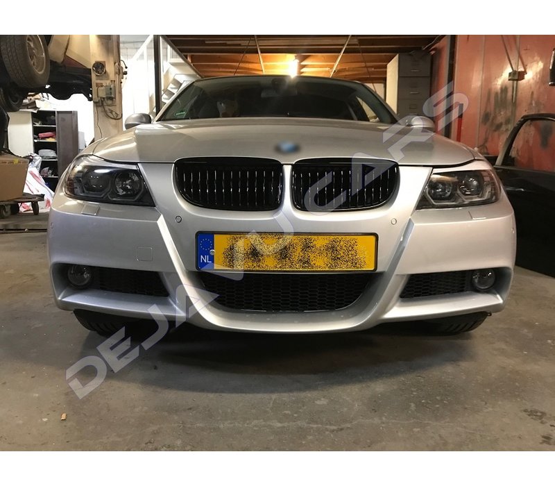 Xenon look Headlights with 3D LED Angel Eyes for BMW 3 Series E90 / E91