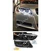 OEM Line ® Xenon look Headlights with 3D LED Angel Eyes for BMW 3 Series E90 / E91