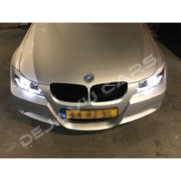Xenon Look Koplampen met 3D LED Angel Eyes voor BMW 3 Serie E90 / E91