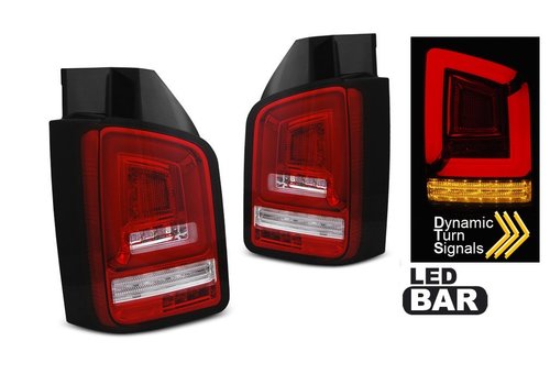 OEM Line ® Dynamisch LED BAR Rückleuchten für Volkswagen Transporter T5