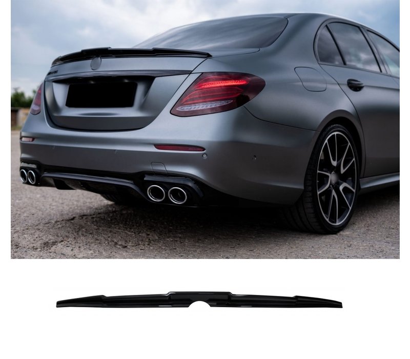 Aggressive AMG Look Tailgate spoiler lip for Mercedes Benz E-Class W213