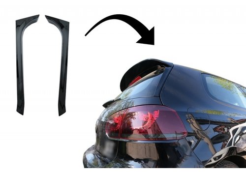 OEM Line ® Achterklep Vertical Spoiler voor Volkswagen Golf 6 GTI / GTD / R20