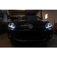 Golf 7.5 Xenon Look Dynamic LED Headlights for Volkswagen Golf 6