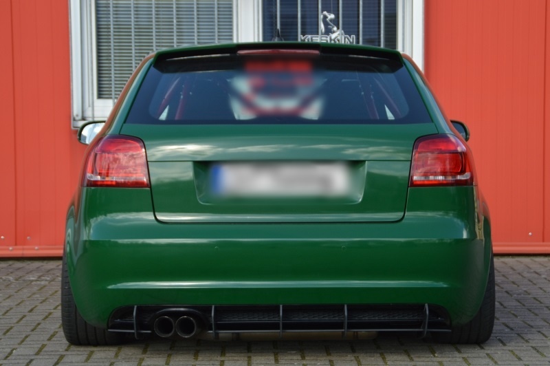 Aggressive Diffuser for Audi A3 8P Sline Facelift WWW.DEJAVUCARS.EU