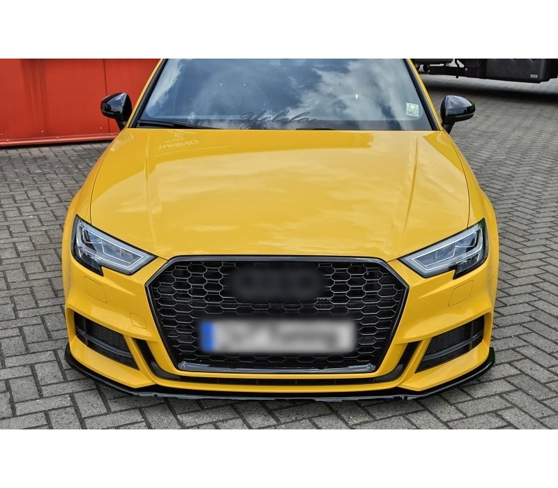 Front Splitter voor Audi A3 8V Facelift S-line / S3
