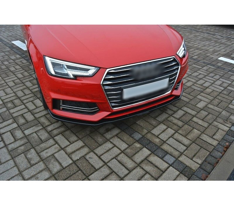 Front splitter V.2 for Audi A4 B9 S line / S4