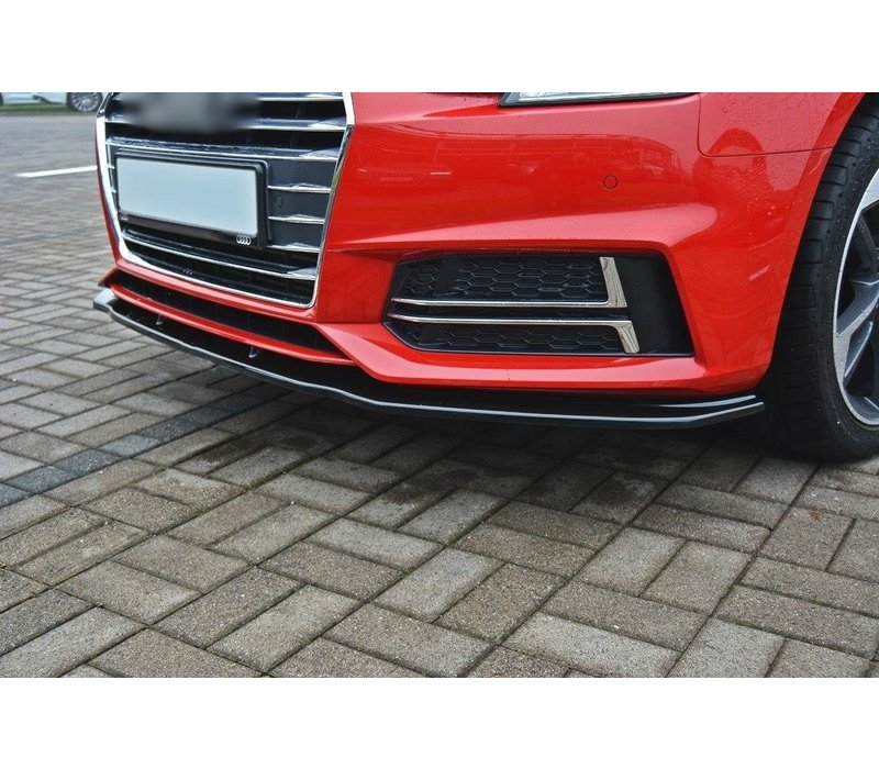 Front splitter V.2 voor Audi A4 B9 S line / S4