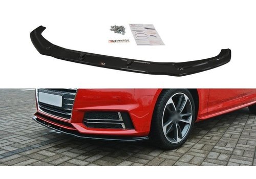 Maxton Design Front splitter V.2 for Audi A4 B9 S line / S4