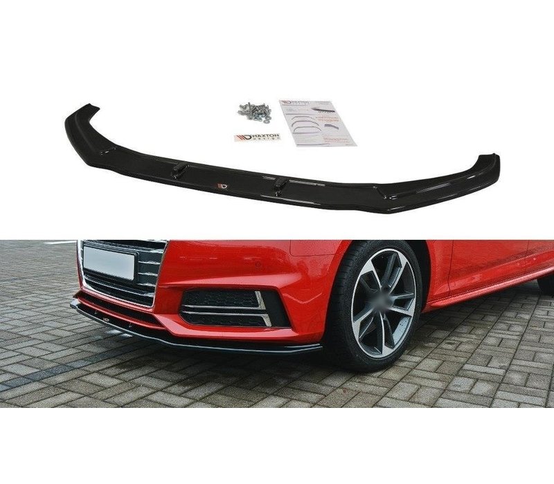 Front splitter V.2 voor Audi A4 B9 S line / S4