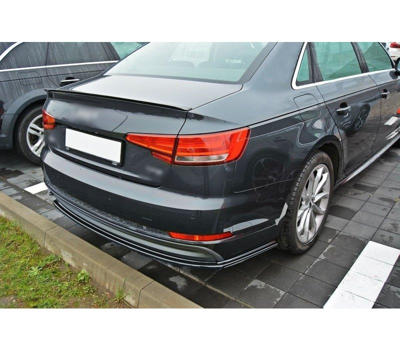 Rear splitter für Audi A4 B9 S line Limousine
