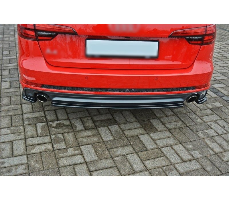 Rear splitter for Audi A4 B9 S line Avant