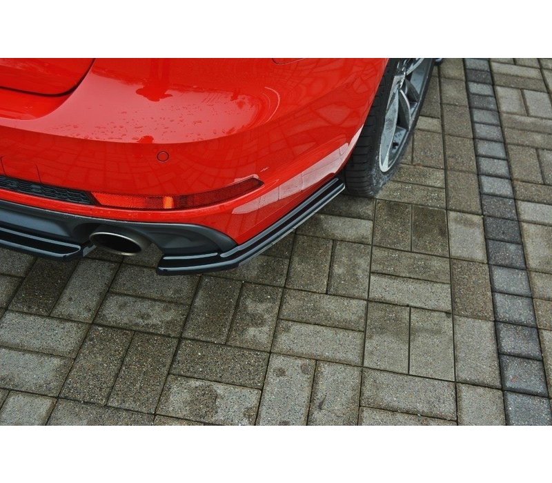 Rear splitter voor Audi A4 B9 S line Avant