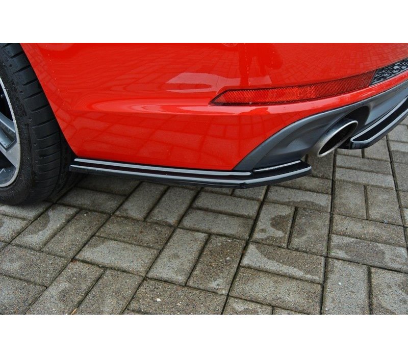 Rear splitter for Audi A4 B9 S line Avant