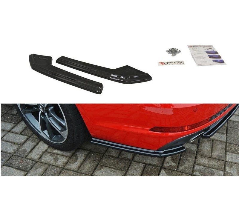 Rear splitter for Audi A4 B9 S line Avant