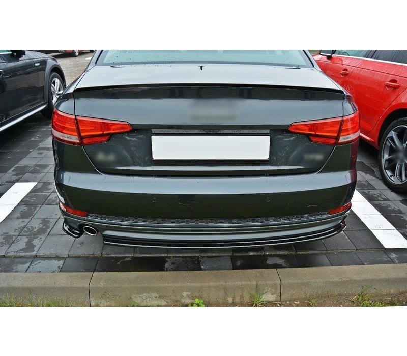 Tailgate spoiler lip for Audi A4 B9 Sedan S line