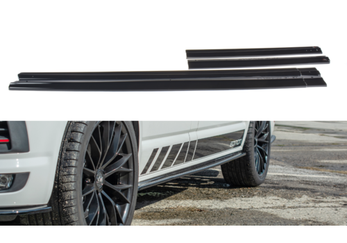 Maxton Design Side Skirts Diffuser für Volkswagen Transporter T6 & T6.1