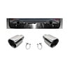 OEM Line ® Chrome Exhaust tips for Volkswagen Golf 6 GTI & Golf 7 GTI