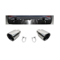 Chrome Exhaust tips for Volkswagen Golf 6 GTI & Golf 7 GTI