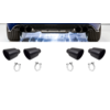 OEM Line ® Black Exhaust tips for Volkswagen Golf 7 R