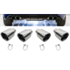 OEM Line ® Chrome Exhaust tips for Volkswagen Golf 7 R