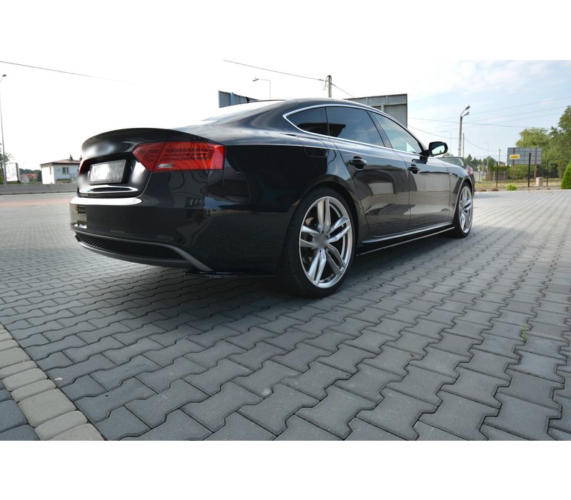 Side Skirts Diffuser for Audi A5 8T / S5 / S line Sportback