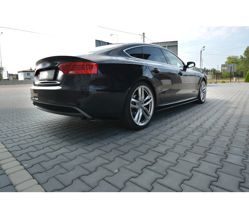 Side Skirts Diffuser voor Audi A5 8T / S5 / S line Sportback