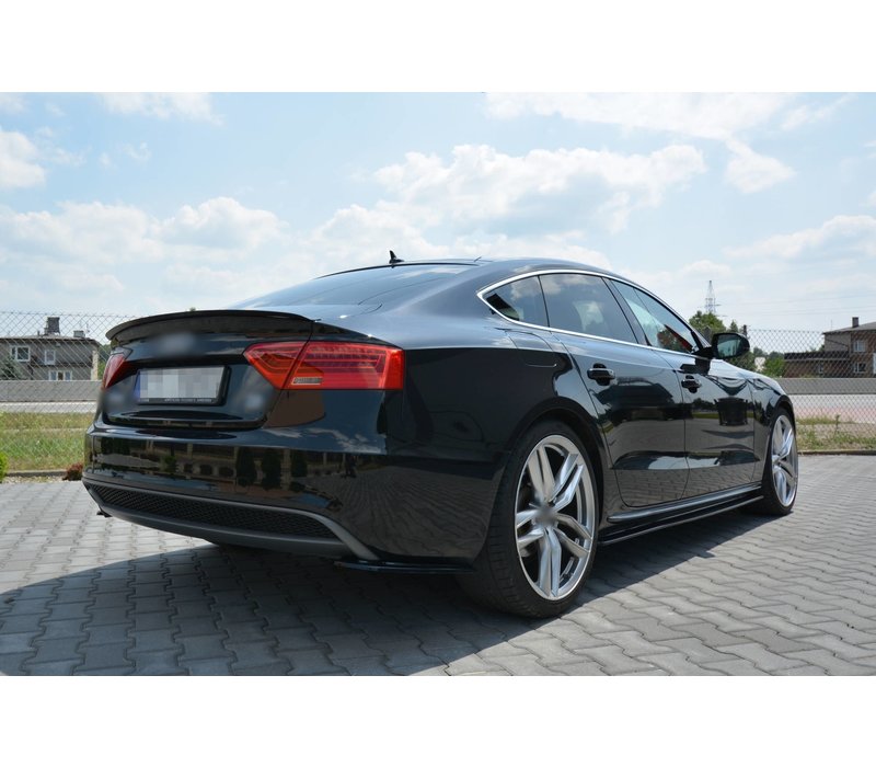 Side Skirts Diffuser für Audi A5 8T / S5 / S line Sportback