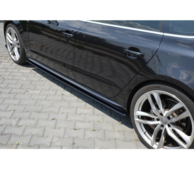 Side Skirts Diffuser for Audi A5 8T / S5 / S line Sportback