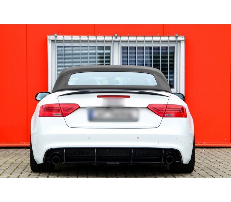 Aggressive Diffusor für Audi A5 8T S line Facelift Coupe / Cabrio