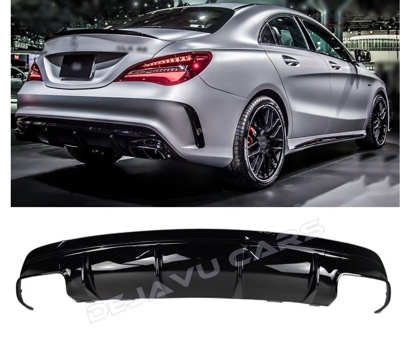 Facelift CLA 45 AMG Look Diffuser for Mercedes Benz CLA-Class W117 / C117 / X117