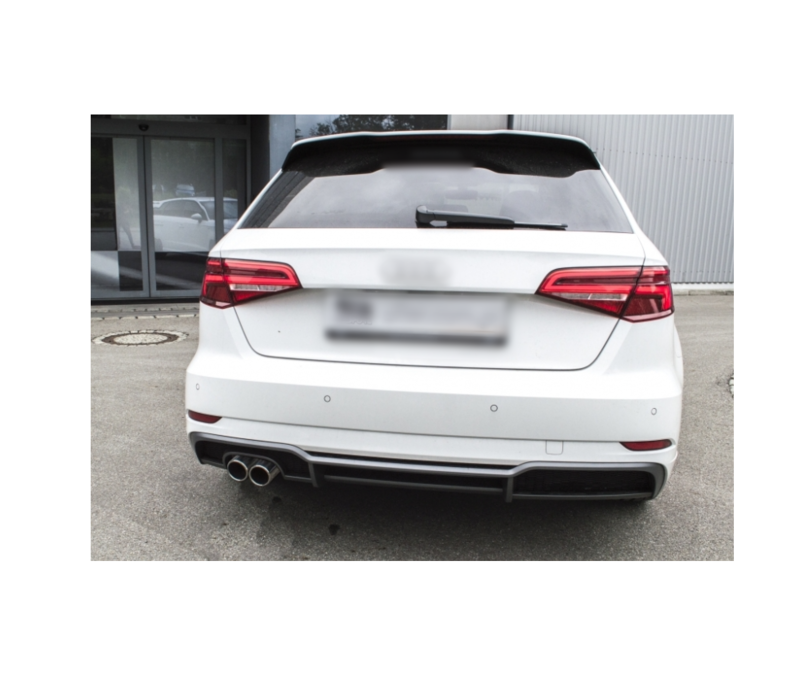 Sport Auspuffanlage für Audi A3 8V Sportback 1,4 92kW