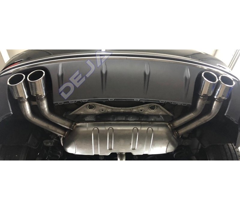 S3 Look Exhaust system for Audi A3 8V Sportback / Hatchback