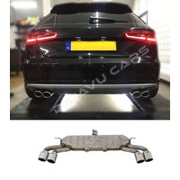 S3 Look Exhaust system for Audi A3 8V Sportback / Hatchback